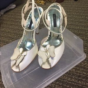 Marc Jacobs White Heels